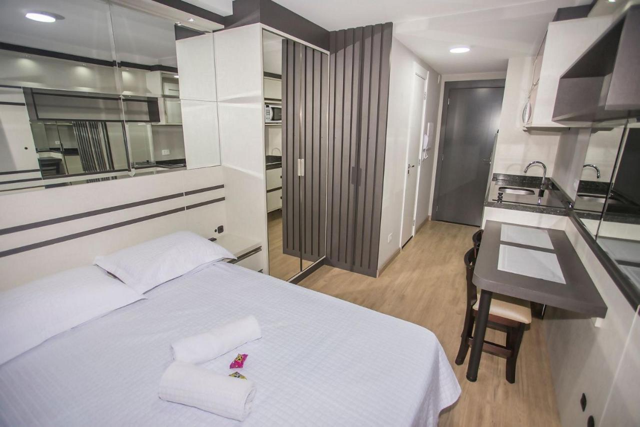 Studio Moderno No Centro De Curitiba - All1206 Εξωτερικό φωτογραφία