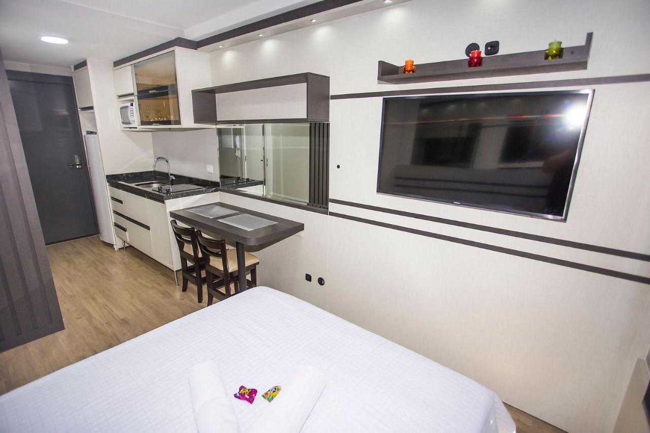 Studio Moderno No Centro De Curitiba - All1206 Εξωτερικό φωτογραφία